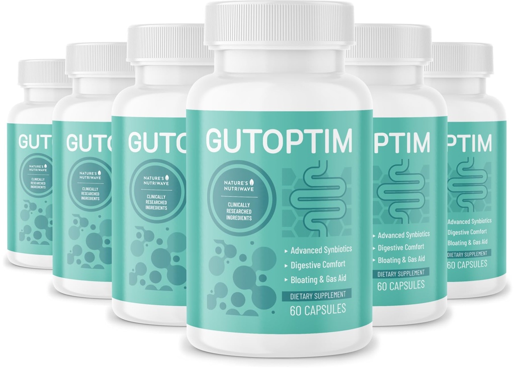 GutOptim Probiotic & Prebiotic Capsules | 여성 및 남성을위한 사전 및 Probiotics | 소화 건강을위한 Probiotics가있는 효소 | Non-GMO, 60 Ct, 6 개월 공급