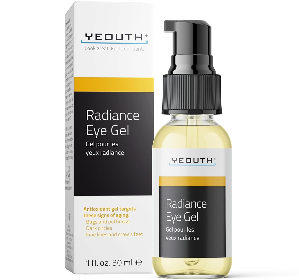 Hyaluronic 산을 가진 눈 젤의 밑에 YEOUTH, 피부 관리 표적 Puffiness의 외관, 어두운 원형 & 눈 부대의 Revitalizing Hydrating skincare 1oz