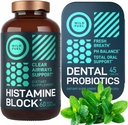 WILD FUEL 치과 Probiotics Mint와 Histamine 차단제 알레르기 구호 및 구두 건강 뭉치
