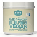 BUBS Naturals MCT Oil Powder - 프리미엄 MCT Oil & Keto Coffee Creamer - Vegan & Paleo Friendly - 건강한 코코넛 지방 + 낮은 Carb - Shakes, Smoothies & Baking 용 Dairy-Free 에너지 소스 (10.6 oz)