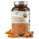 순수성 실험실 Piperine를 가진 유기 심황 Curcumin 보충교재 2,250 MG/Serving | 95% Curcuminoids 심황 보충교재, 산화 방지제 합동 진통, 근육 & 뇌 지원 | Non-GMO - 120의 캡슐
