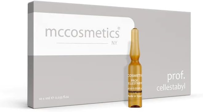 NY | 직업 Cellestabyl | 비타민 B6 및 B3를 이용한 암모제 활성화 | 피부의 외관 및 Radiance | 10 x 1ml | 스페인산