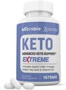 Microbio Keto ACV 극단적인 알약 1675MG Keto 지원 혼합 캡슐 대안 Keto ACV Gummies는 애플 Cider Vinegar 여분 버진 올리브 기름 분말 녹차 잎 60 캡슐로 공식화했습니다