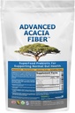 진보된 Acacia 섬유 분말 뭉치 2.5 Ibs (40oz) 수용성 섬유 누설 Gut 수선 분말 + 알칼리성 2LB를 위한 유기 나트륨 중탄산염 알칼리 보충교재