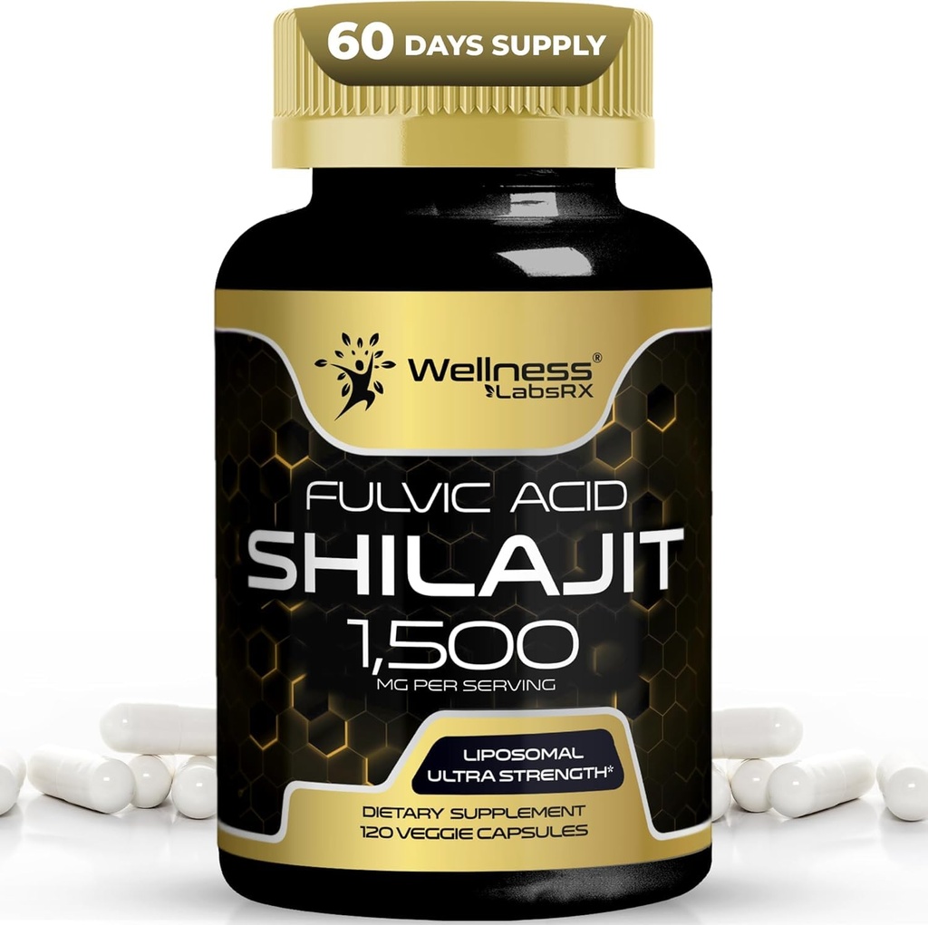 남자를 위한 Himalayan Shilajit - 남자를 위한 1500mg Shilajit 캡슐, 자연적인 Occuring Fulvic 산을 가진 여자를 위한 순수한 Shilajeet - 강화된 에너지와 면역성이 있는 지원을 위한 Shilajet - 120의 조사 (제 1)