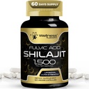남자를 위한 Himalayan Shilajit - 남자를 위한 1500mg Shilajit 캡슐, 자연적인 Occuring Fulvic 산을 가진 여자를 위한 순수한 Shilajeet - 강화된 에너지와 면역성이 있는 지원을 위한 Shilajet - 120의 조사 (제 1)