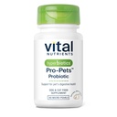 Vital Nutrients Pro Pets Probiotics for Dogs and Cats | 소화 건강, Gut Health, Occasional Diarrhea* | 맛있는 고기 맛 | 비 GMO | Hyperbiotics | 60 마이크로 태블릿