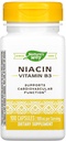 Niacin, 비타민 B3, 100 mg, 100 캡슐, 자연의 방법