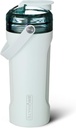 BrüMate MultiShaker 블렌더 셰이커 병 | 100 % 누출 방지 절연 스테인레스 스틸 완벽한 셰이커 컵, 단백질 셰이커 병 및 체육관을위한 사전 운동 병 | 26oz (Blue Agave)