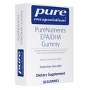 Pure Encapsulation PureNutrients EPA/DHA Gummy | 건강한 인지 기능 및 데일리 웰니스를 지원하는 거짓 소프트 체우 | 36 Gummies | 천연 레몬 - 레몬 맛