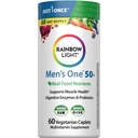 남자를 위한 무지개 빛 Multivitamin 50+, 비타민 C, D & 아연, Probiotics, 남자의 하나 50+ Multivitamin는 높은 Potency 면역성이 있는 지원, 비 GMO, 채식주의자, 60의 정제를 제공합니다