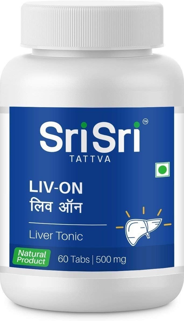 Sri Sri Products Liv-On - 60 탭 (모든 라이브 관련 문제) X 1