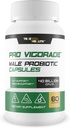 Probiotic Vigorade - Pro Vigorade Male Probiotic 캡슐 - 남성 건강 지원 Probiotic 공식 - Gut Support - 자연 면역 지원 - 40 억 CFU의 프리미엄 건강 지원 Probiotics