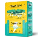 Quantum 에너지 사각: Caffeine & 10g 단백질을 가진 에너지 막대기. 이동에 맛있는 건강한 식사. (Vegan, Gluten-free, Soy-free, Dairy-free) (Caramel Almond Sea Salt)