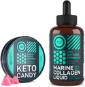 WILD FUEL Keto Candy 및 액체 콜라겐 해양 에너지 및 웰빙 번들