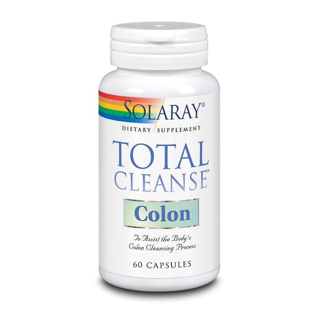 SOLARAY Total Cleanse Colon, Veg Cap (Btl-Plastic) | 60 개