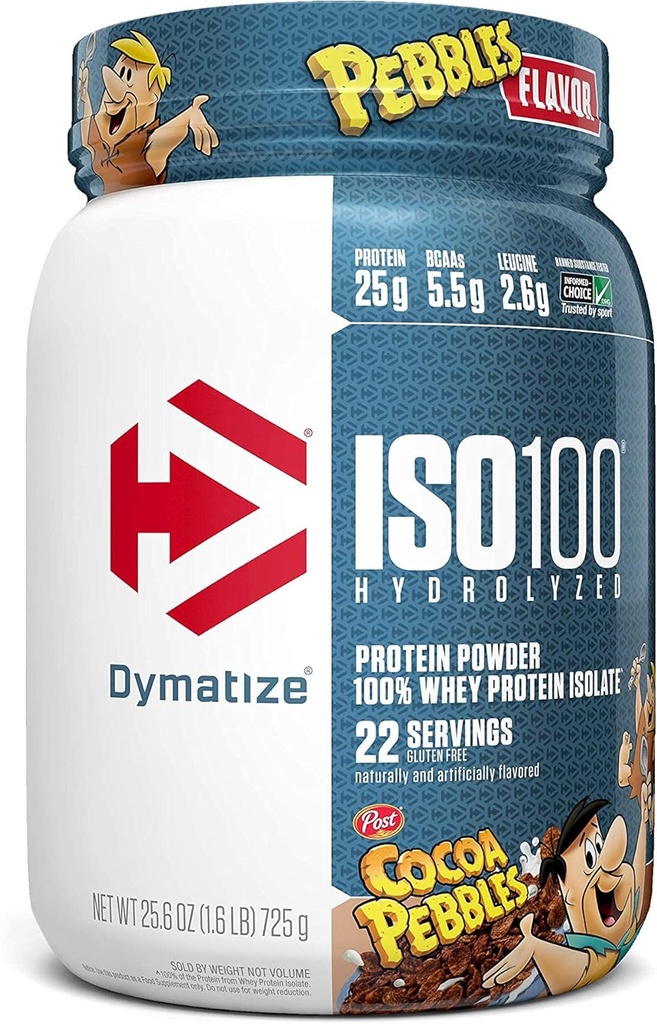 ISO100 Hydrolyzed 100 Whey Protein Isolate Cocoa Pebbles (1.4 Lbs. / 20 서빙)