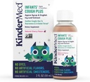 KinderMed Infants' Daytime Cough Plus, Organic Agave Syrup 및 English Ivy Leaf Extract, 염료 없음, 인공 향료 또는 감미료 없음, 비 GMO, 아기 2 개월 +, 천연 체리 맛 (2 Fl Oz)