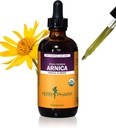 허브 Pharm 인증 유기 Arnica 액체 추출 물 Minor Pain Support - 4 Ounce