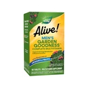 자연의 방법 살아! Garden Goodness Men's Multivitamin, Veggies와 Fruits의 한 서빙 **, 높은 Potency B-Vitamins, 60 정제