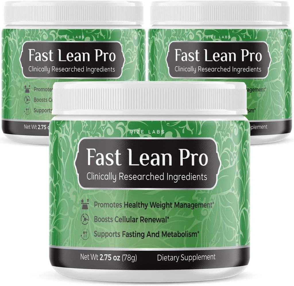 실험실 빠른 Lean Pro를 rize, 공식 빠른 Lean Pro 고급 공식 보충 리뷰, FastLeanPro Hydration BCAA 음료 캡슐 항아리, 스쿠프와 맛에 쉽게 (90 서빙) (포장 3)