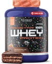 궁극적 인 영양 Prostar Whey Protein Powder Isolate, 초콜릿 생일 케이크 - 낮은 Carb, 근육 이익 및 회복을위한 높은 단백질 분말 Shake - 낮은 나트륨, 낮은 Fat & Keto 친절 - 5.28 파운드 Tub