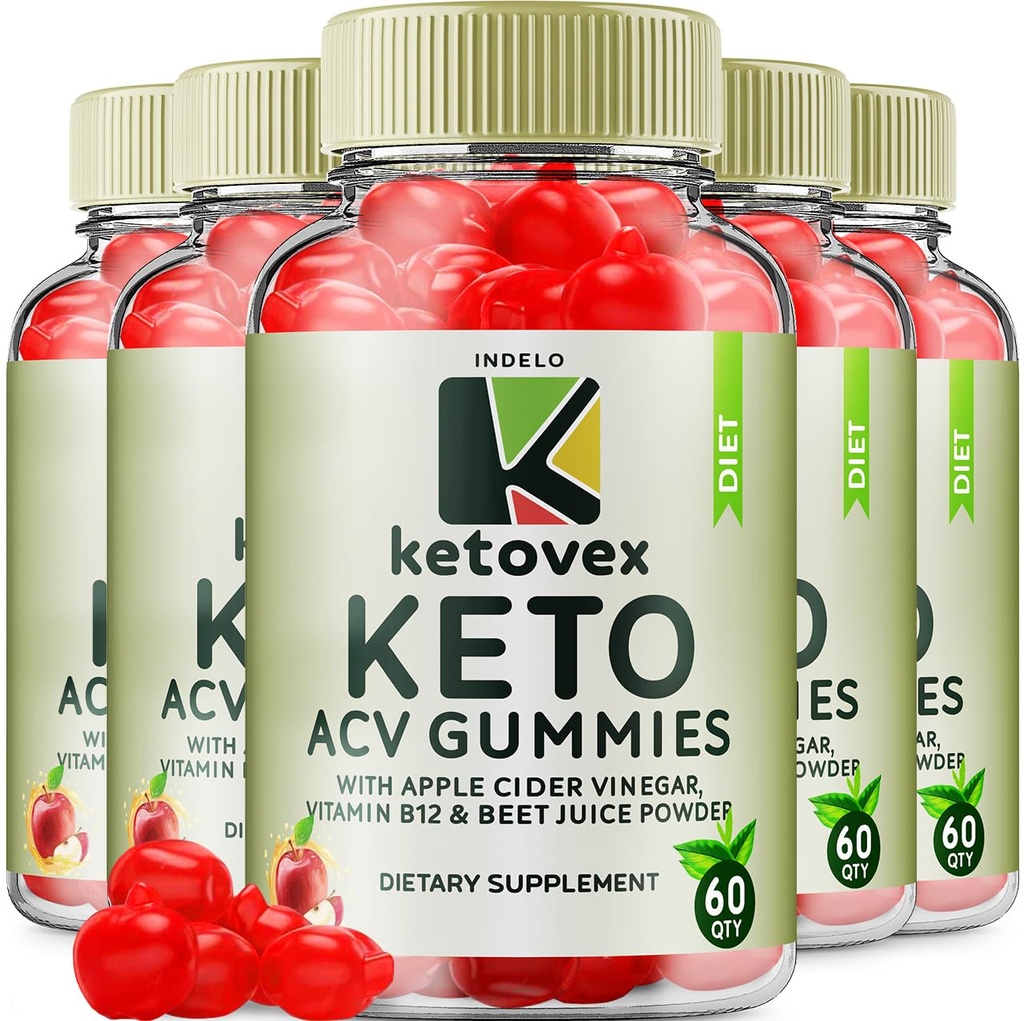 (5 팩) Ketovex Keto BHB Gummies 고급 공식, Ketovex BHB 무게 관리 ACV Gummies 리뷰, Ketovex ACV Keto Vex BHB 거미 Gomitas Ketosis, Ketovex Gummies, B12 (300 Gummies)