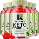 (5 팩) Ketovex Keto BHB Gummies 고급 공식, Ketovex BHB 무게 관리 ACV Gummies 리뷰, Ketovex ACV Keto Vex BHB 거미 Gomitas Ketosis, Ketovex Gummies, B12 (300 Gummies)