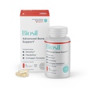 Biosil Bone Collagenizer Ultra - 60 Veggie 캡슐 - 특허 ch-OSA Complex + Choline, Inositol, MK7 및 비타민 B12 - GMO 무료 - 30 일 공급