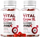 (2 팩) Vital 성장 XL 남성 Gummies - 남자의 성능 Gummies 1050MG Vital GrowXL 혼합, Vital 성장 거미 고급 Gomitas 공식, 2 개월 동안 120 Gummies