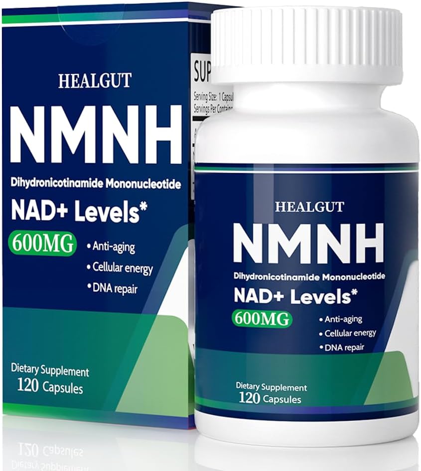 NMNH 대안 NAD+ 지원: 600mg NMNH 보충교재, 120 NMNHH 캡슐