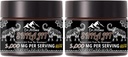 순수한 Shilajit 수지, 확실한 황금 급료 A, 1000mg 에너지, 면역력, 50 그램, 2 팩을 위한 Fulvic 산을 가진 최대 힘 유기 자연적인 Shilajit 수지