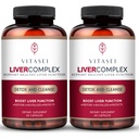 VITASEI Liver Cleanse Detox & Repair, Liver Complex W/Milk Thistle Extract, Garcinia, Curcumin C3, 지원 초본 다이어트 보충, 여성 및 남성, 60 캡슐 (팩 2)