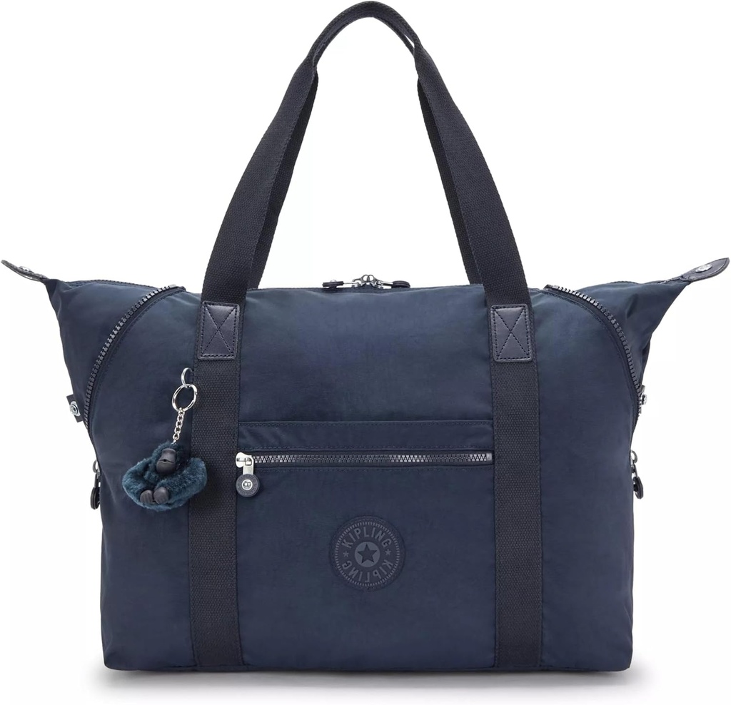 Kipling Women's Art Medium Tote Bag, 경량 대형 주말, 여행 핸드백