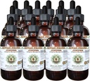 Juniper 알콜 자유로운 액체 추출물, 유기 Juniper (Juniperus Monosperma)는 Berry Glycerite 하와이 Pharm 자연적인 초본 보충교재 15x4 oz를 말렸습니다