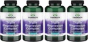 Swanson Triple Magnesium Complex - 미네랄 보충 - 천연 지원 - 시트레이트, 산화물 및 Aspartate 특징 - (300 캡슐, 400mg 각각, 4 팩)