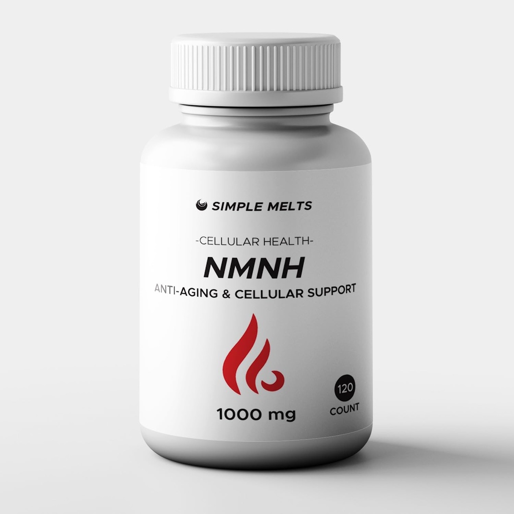 NMNH 1000mg - NAD +, Resveratrol, Berberine, Quercetin 및 Grapeseed와 고급 NMN 대안 - 부스트 에너지, 초점, 대사, 면역력, 피부, 세포 건강 및 노화 - 120 캡