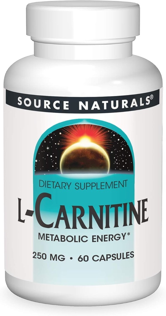 L 카르니틴 소스 Naturals, Inc. 60 모자