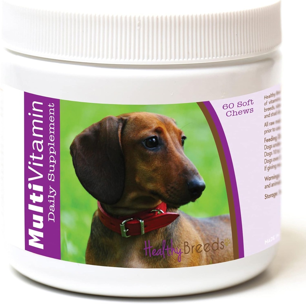 건강한 Breeds Dachshund 다 비타민 연약한 Chews 60 조사