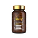 Sosnowski의 BioActive Sea Moss 박사 | 8-in-1 Formula Enriched with Black Seed, Ashwagandha, Turmeric, Manuka Honey, Lion's Mane, Royal Jelly, Bee Propolis Extract | 60 캡슐
