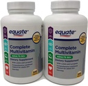 Equate 성숙한 성인 50+ 1개의 매일 완전한 Multivitamin는 Centrum 은 (220 Ct) (2의 팩)에 비교합니다