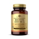 Solgar Biotin 1000 mcg - 100 야채 캡슐 - 건강한 피부, 손톱 및 헤어 - 비 GMO, Vegan, 글루텐 무료, Dairy 무료, Kosher - 100 서빙