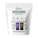 단백질 분말 100% 잔디 페더럴 익스프레스로 만드는, 비 Denatured Whey | 유기 전체적인 음식 성분에서 4개의 다른 단백질 근원 | 12의 서빙 | 22g 단백질 (12의 서빙, 표본 다양성 팩)