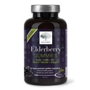 새로운 NORDIC Elderberry Vegan Gummies, 설탕 성인과 아이를 위한 비타민 C를 가진 자유로운 Chewable 면역성이 있는 지원 4+의 인공적인 색깔 또는 풍미 없음, 60의 조사 (1의 포장)