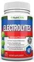 Electrolytes - 100 천연 전해질 보충 캡슐 - 프리미엄 케토 친화적 인 알약 - 설탕 없음 - Hydration, Renewal & Revitalizing - Trace Minerals 칼륨, 마그네슘, 나트륨 소금