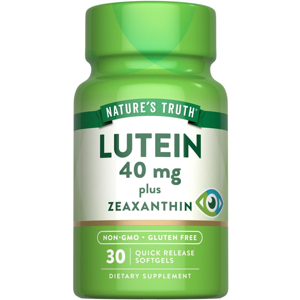 자연의 진실 루틴과 Zeaxanthin 보충교재 | 40mg | 30 Softgels | Non-GMO & 글루텐 무료