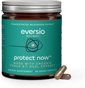 지금 유기 Chaga 버섯 보충을 보호하십시오 - 8 : 60 Vegan 캡슐 (450mg) 60 서빙 - 유기 Wild-Harvested Chaga