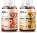야생 & 유기 L-Tyrosine Gummies & 사자 Mane Gummies