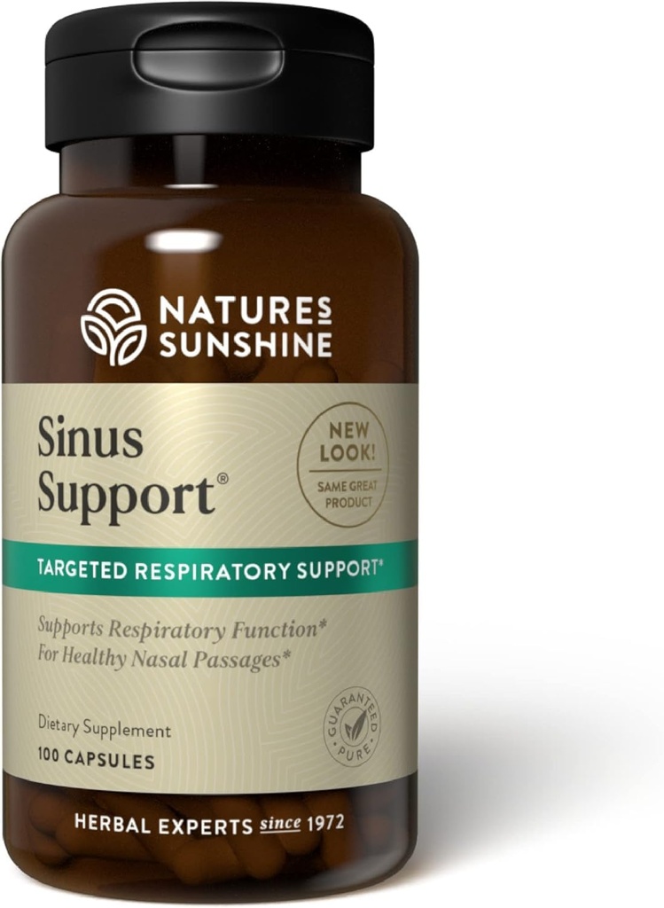 Nature's Sunshine Sinus EF, 100 캡슐 지원