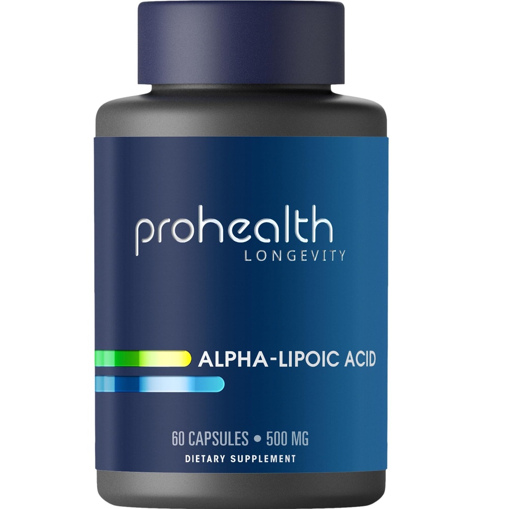 ProHealth 알파 Lipoic 산 높은 효능 1000mg는 Metabolism, Younger 보고 피부 및 세포 에너지 승진시킵니다. Fights 피로와 두뇌 안개. 심장, 뇌 및 뇌 건강 보호. 30 인분.